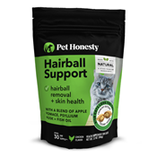 Pet Honesty: Dual Texture Hairball Support - Chicken Flavor