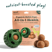 Woof Dog Toys: Refills - All-in-1 Wellness Pops